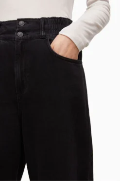 All Saints AllSaints Womens Black Hailey Cropped Jeans -ALLSAINTS Sales unnamed file 2732 scaled