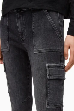 All Saints AllSaints Duran Black Skinny Cargo Jeans 6 All Saints AllSaints Duran Black Skinny Cargo Jeans -ALLSAINTS Sales unnamed file 2745 scaled