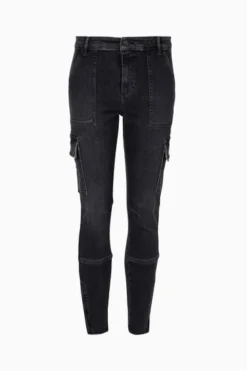 All Saints AllSaints Duran Black Skinny Cargo Jeans 8 All Saints AllSaints Duran Black Skinny Cargo Jeans -ALLSAINTS Sales unnamed file 2747
