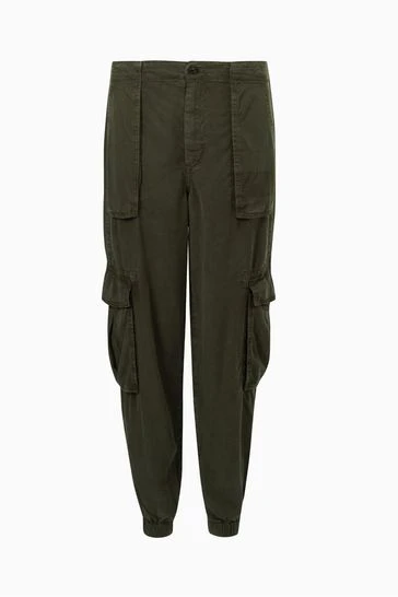 unnamed-file-2815.jpg All Saints AllSaints Green Frieda Tencel Trousers -ALLSAINTS Sales unnamed file 2815