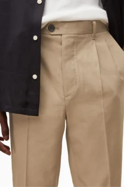 All Saints AllSaints Tallis Brown Trousers -ALLSAINTS Sales unnamed file 2824 scaled