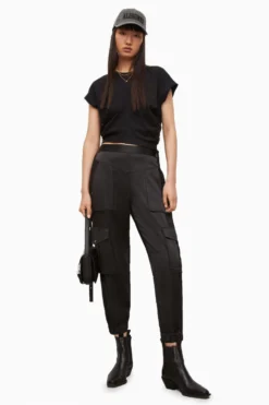 All Saints AllSaints Black Astarte Trousers -ALLSAINTS Sales unnamed file 2829 scaled