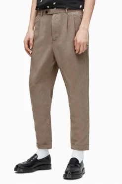 All Saints AllSaints Grey Vaga Trousers