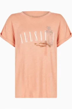 All Saints AllSaints Orange Arbor Anna T-Shirt -ALLSAINTS Sales unnamed file 285 scaled