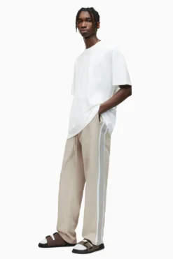 All Saints AllSaints Halden Cream Sweatpants