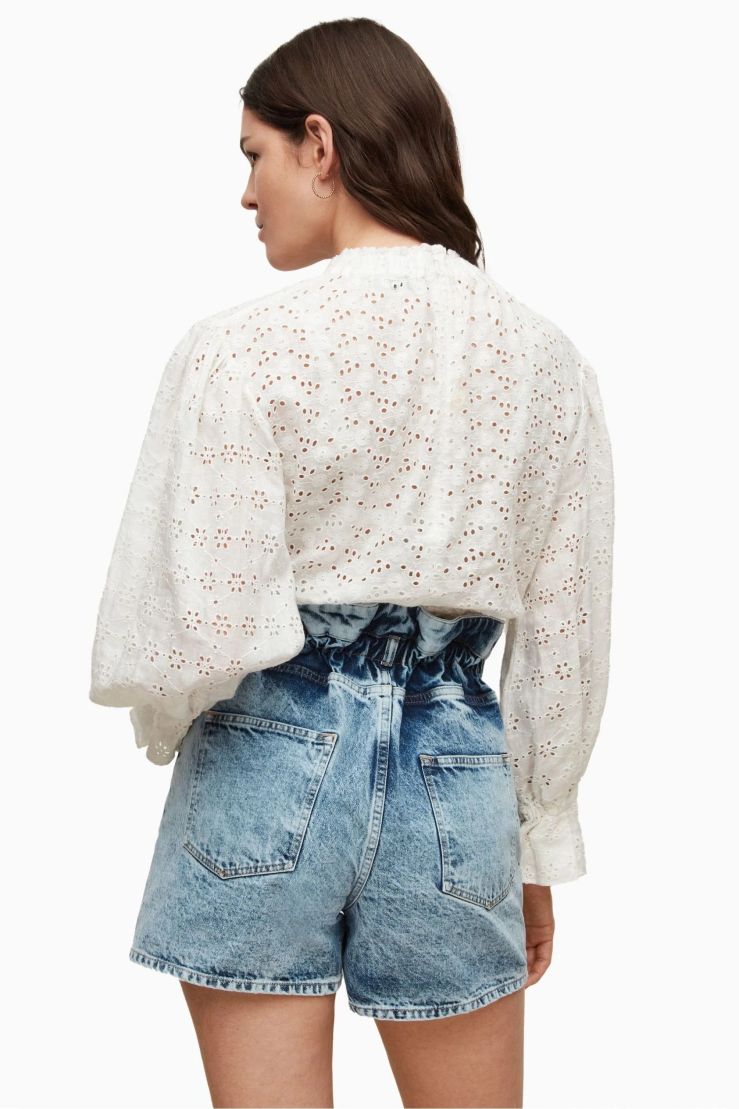 All Saints AllSaints White Luna Broderie Top 3 All Saints AllSaints White Luna Broderie Top - Image 2