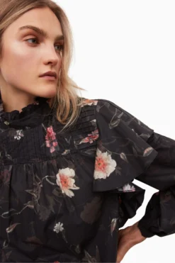 All Saints Black Bluma Kaneshon Top -ALLSAINTS Sales unnamed file 2889 scaled