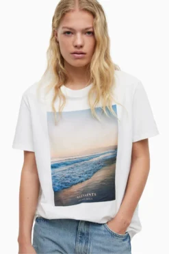 All Saints AllSaints White Solis Boyfriend T-Shirt -ALLSAINTS Sales unnamed file 290 scaled
