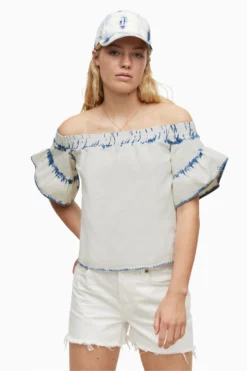 All Saints AllSaints Adela White Top