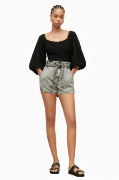 All Saints AllSaints Tia Black Top -ALLSAINTS Sales unnamed file 2929 scaled
