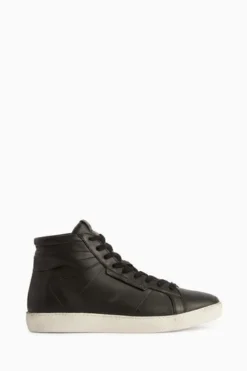 All Saints AllSaints Miles Black High Top Trainers -ALLSAINTS Sales unnamed file 2946