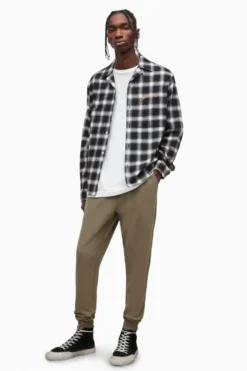 All Saints AllSaints Raven Sweatpants Brown