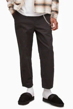 All Saints AllSaints Black Daisen Trousers