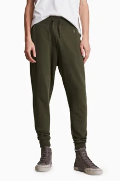 All Saints AllSaints Green Raven Sweatpants