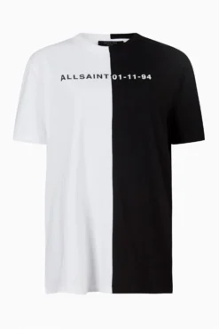 All Saints AllSaints Black Split Date Block T-Shirt -ALLSAINTS Sales unnamed file 300 scaled