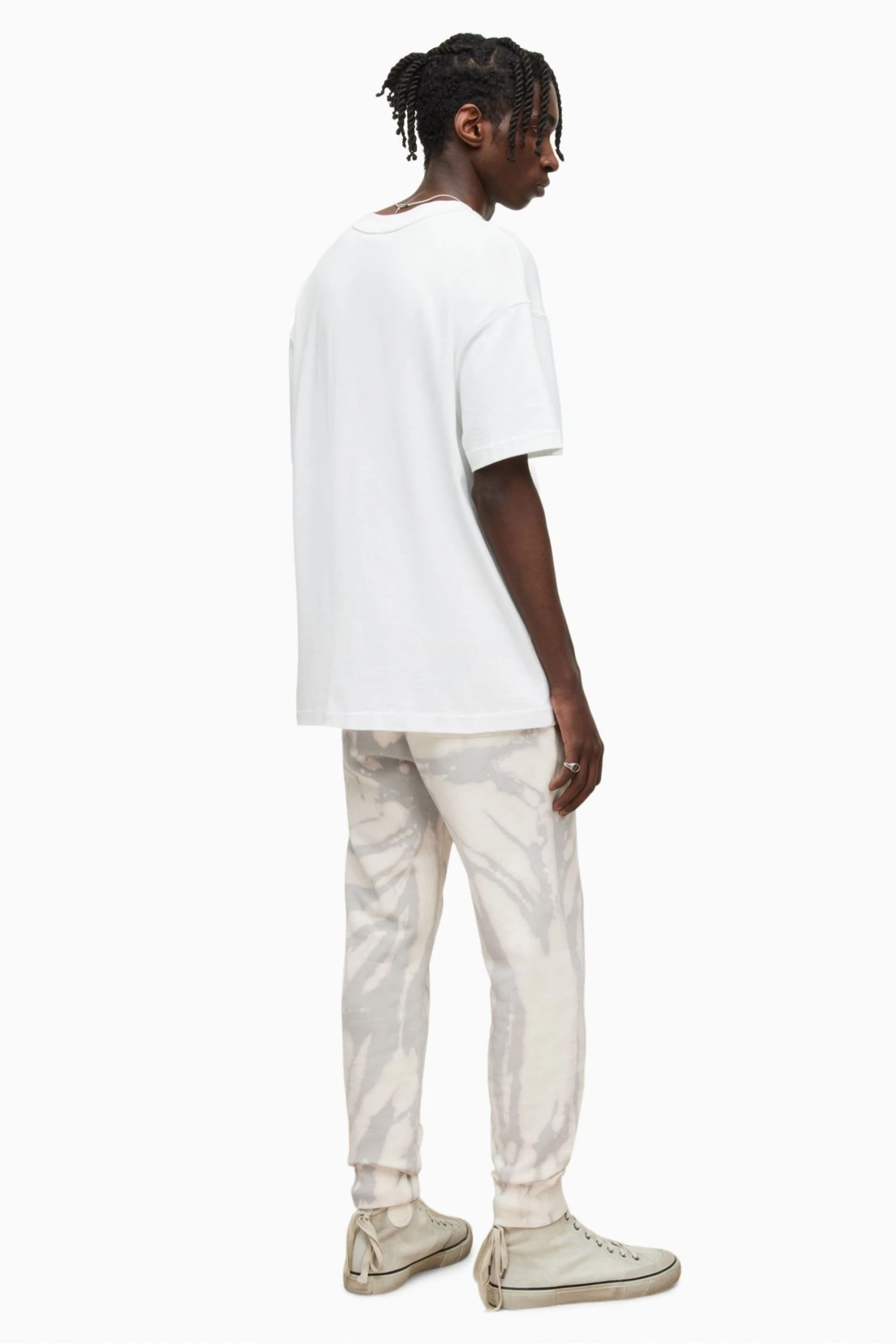 All Saints AllSaints Blue Cari Joggers 4 All Saints AllSaints Blue Cari Joggers - Image 3