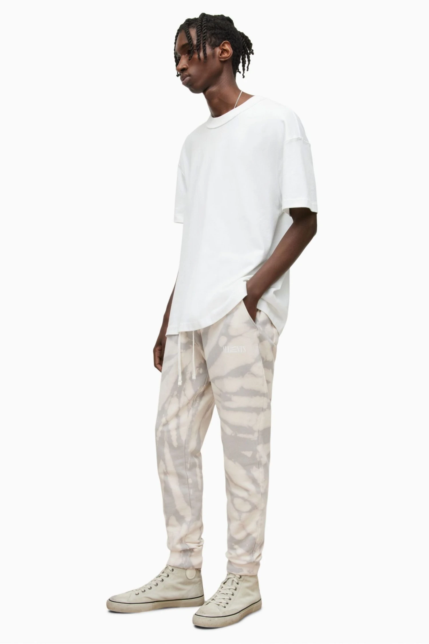 All Saints AllSaints Blue Cari Joggers 5 All Saints AllSaints Blue Cari Joggers - Image 4