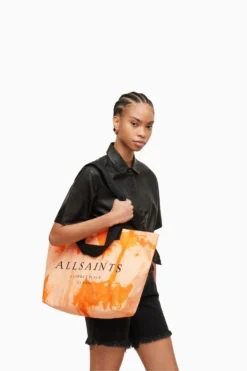All Saints AllSaints Orange Ali Canvas Tote -ALLSAINTS Sales unnamed file 3018 scaled