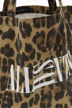 All Saints AllSaints Green Oppose Leopard Tote Bag -ALLSAINTS Sales unnamed file 3036 scaled