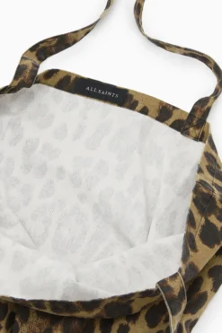 All Saints AllSaints Green Oppose Leopard Tote Bag -ALLSAINTS Sales unnamed file 3037 scaled