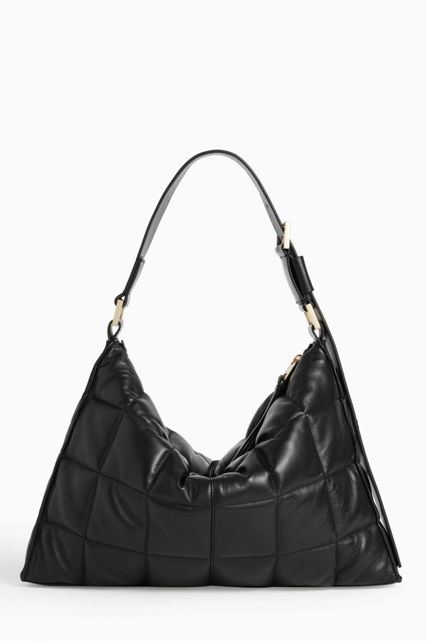 All Saints AllSaints Black Edbury Quilt Bag 3 All Saints AllSaints Black Edbury Quilt Bag