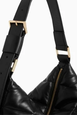 All Saints AllSaints Black Edbury Quilt Bag 12 All Saints AllSaints Black Edbury Quilt Bag -ALLSAINTS Sales unnamed file 3041 scaled