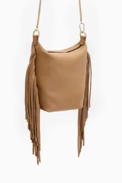 All Saints Brown Evaline Fringe Xbody Bag -ALLSAINTS Sales unnamed file 3050 scaled