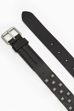 All Saints AllSaints Ashby Black Stud Belt -ALLSAINTS Sales unnamed file 3060 scaled