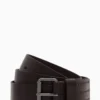 All Saints AllSaints Brown Dunston Leather Belt -ALLSAINTS Sales unnamed file 3062 scaled