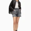 All Saints AllSaints Palmer Black Paperbag Shorts -ALLSAINTS Sales unnamed file 3081 scaled