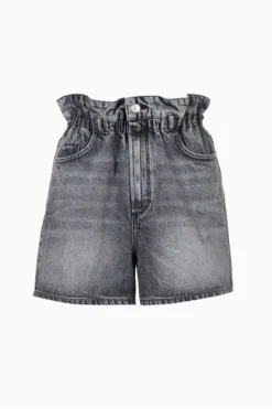 All Saints AllSaints Palmer Black Paperbag Shorts 9 All Saints AllSaints Palmer Black Paperbag Shorts -ALLSAINTS Sales unnamed file 3088