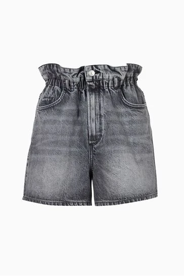unnamed-file-3088.jpg All Saints AllSaints Palmer Black Paperbag Shorts -ALLSAINTS Sales unnamed file 3088