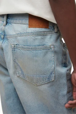 All Saints Blue Alva Damaged Shorts -ALLSAINTS Sales unnamed file 3092 scaled