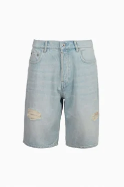 All Saints Blue Alva Damaged Shorts -ALLSAINTS Sales unnamed file 3094 scaled
