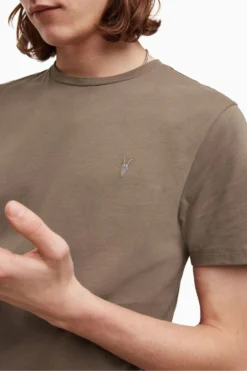 All Saints AllSaints Brown Brace Crew T-Shirt -ALLSAINTS Sales unnamed file 313 scaled