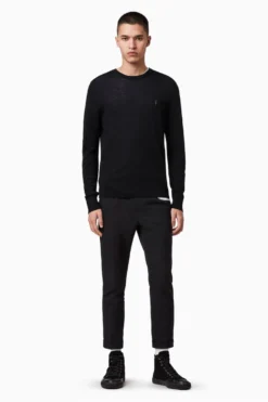 All Saints Black Mode Merino Crew Jumper -ALLSAINTS Sales unnamed file 3144 scaled