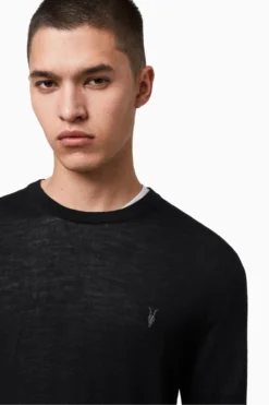All Saints Black Mode Merino Crew Jumper -ALLSAINTS Sales unnamed file 3145 scaled