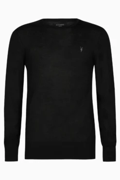 All Saints Black Mode Merino Crew Jumper -ALLSAINTS Sales unnamed file 3146 scaled