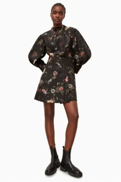 All Saints AllSaints Black Luna Kaneshon Dress -ALLSAINTS Sales unnamed file 3158 scaled