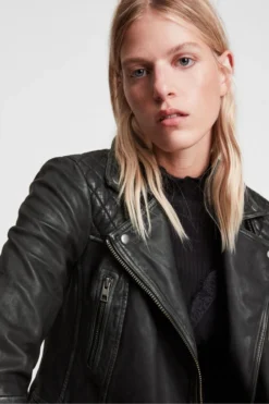 All Saints AllSaints Black Cargo Biker Jacket -ALLSAINTS Sales unnamed file 3176 scaled
