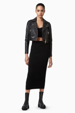 All Saints AllSaints Elora Black Biker Jacket -ALLSAINTS Sales unnamed file 3180 scaled