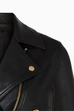 All Saints AllSaints Elora Black Biker Jacket -ALLSAINTS Sales unnamed file 3183 scaled