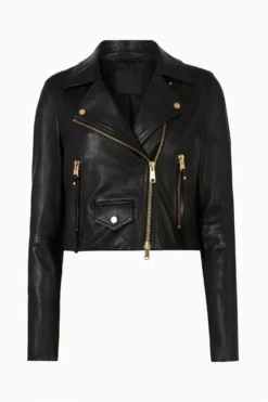 All Saints AllSaints Elora Black Biker Jacket -ALLSAINTS Sales unnamed file 3184 scaled