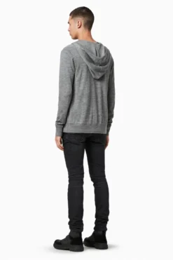 All Saints AllSaints Grey Mode Merino Zip Hoodie -ALLSAINTS Sales unnamed file 3214 scaled