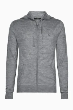 All Saints AllSaints Grey Mode Merino Zip Hoodie -ALLSAINTS Sales unnamed file 3217 scaled