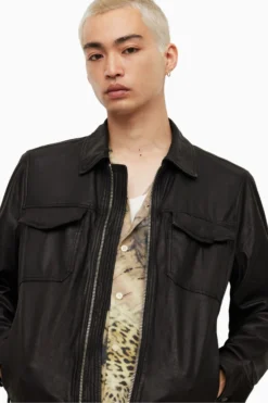 All Saints AllSaints Black Copa Jacket -ALLSAINTS Sales unnamed file 3228 scaled