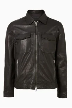 All Saints AllSaints Black Copa Jacket -ALLSAINTS Sales unnamed file 3232