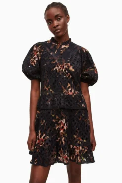 All Saints AllSaints Black Tila Kuroyuri Dress