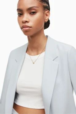 All Saints AllSaints Aleida Blue Tri Blazer -ALLSAINTS Sales unnamed file 3256 scaled