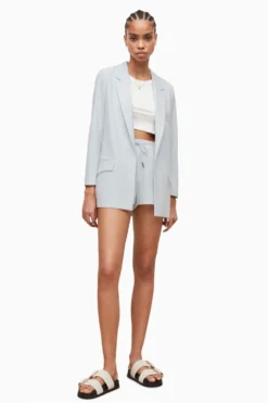 All Saints AllSaints Aleida Blue Tri Blazer -ALLSAINTS Sales unnamed file 3257 scaled